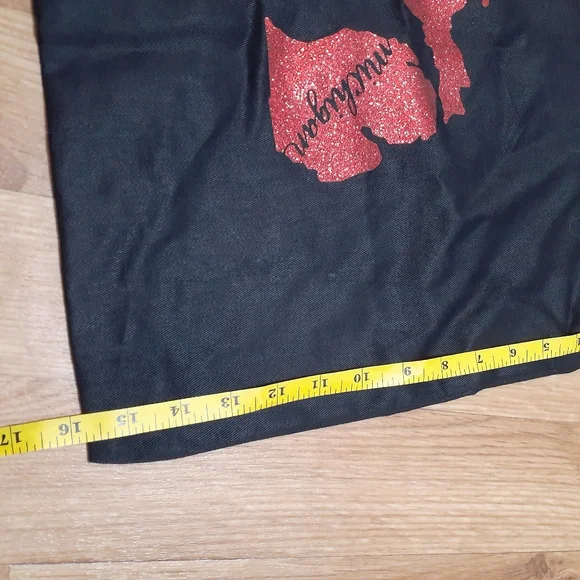 Michigan Tote Bag w/Red Sparkle Decal NWOT - Picture 4 of 4